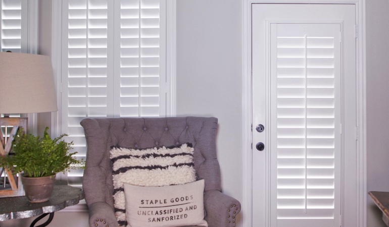 Plantation shutters in Southern California