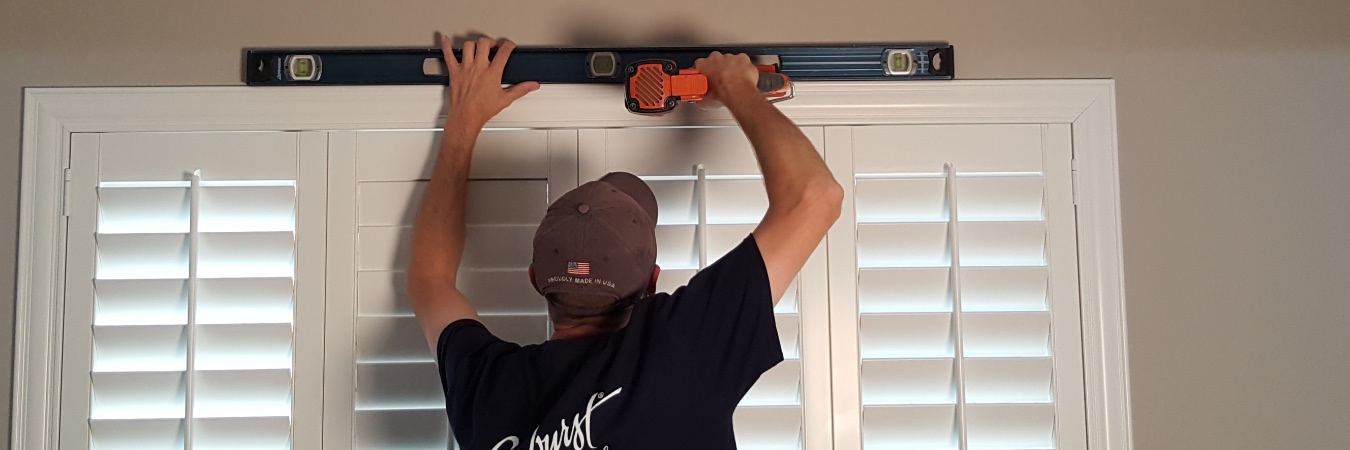 Installing shutters in Southern California