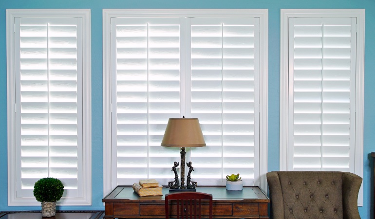 Plantation shutters in Southern California